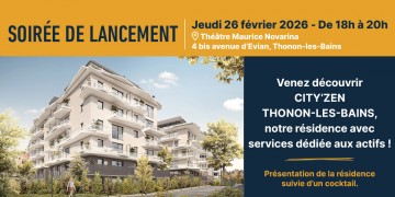 Programme Immobilier CITY’ZEN Thonon-les-Bains - Thonon-les-Bains