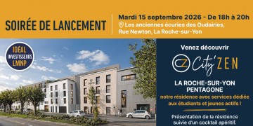 Programme Immobilier CITY'ZEN La Roche-sur-Yon - La Roche-sur-Yon