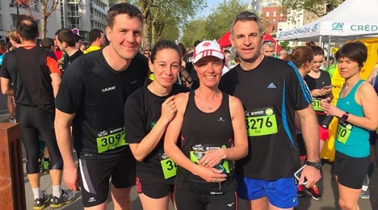 2ème édition de l'Urban Trail de Rennes : la team Groupe Launay était présente !