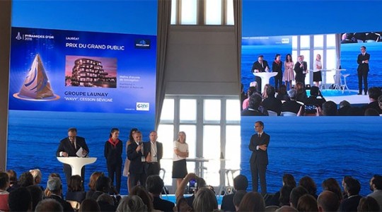 Pyramides d'Or 2018 - Le Prix GRDF du Grand Public décerné à WAVY !