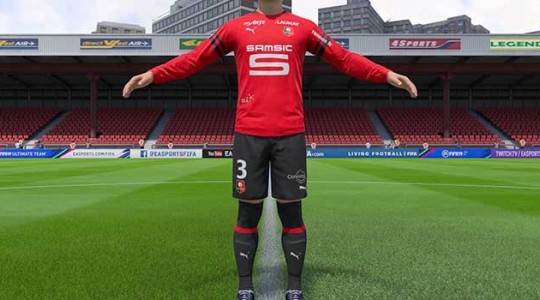 Le Groupe Launay présent sur les maillots du SRFC sur FIFA 2019 !