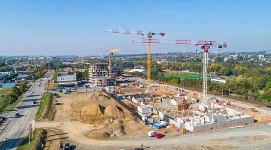 Les Hauts-de-Sévigné à Cesson-Sévigné : un reportage photo du chantier, vu du ciel !