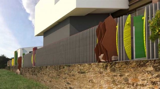 Inauguration de l'œuvre 