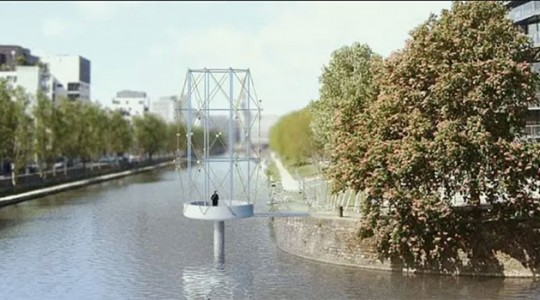 Le Groupe Launay, mécène privé engagé dans la création d’un nouvel espace public. 