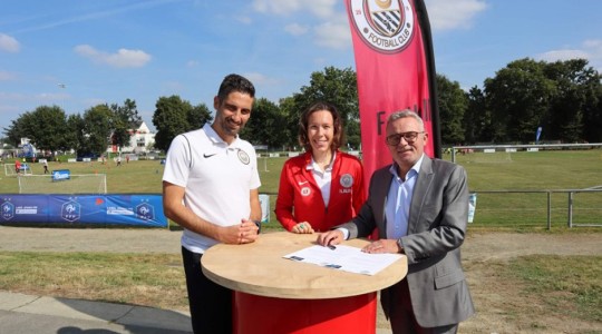 Le Groupe Launay renouvelle son engagement auprès du FC Mordelles pour les 2 saisons à venir