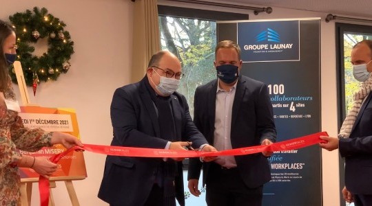 Inauguration de la résidence pour seniors Senioriales de Cesson-Sévigné