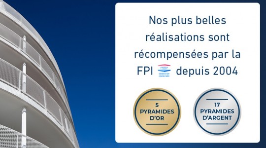PYRAMIDES D'OR | Palmarès de nos résidences récompensées par la Fédération des Promoteurs immobiliers