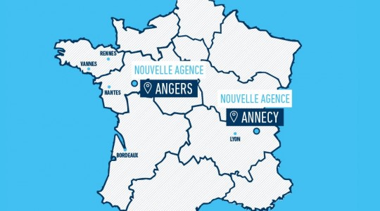 Groupe LAUNAY | Ouverture de 2 nouvelles agences à Angers et à Annecy