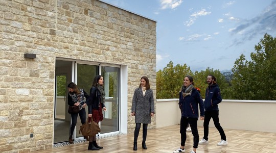 Visite de la résidence Bellucia à Saint-Grégoire