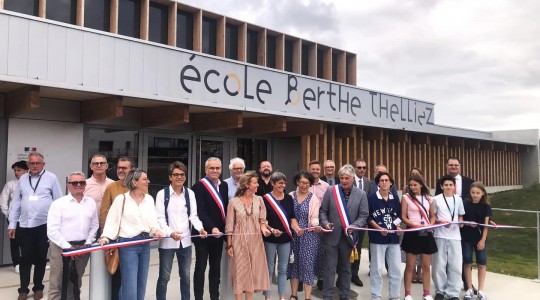INAUGURATION | Groupe scolaire Berthe THELLIEZ à Bourgbarré (35)