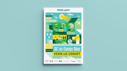 Groupe LAUNAY | Lauréat de l'Ilot K3 de la ZAC des Champs Bleus à Vezin-le-Coquet (35)