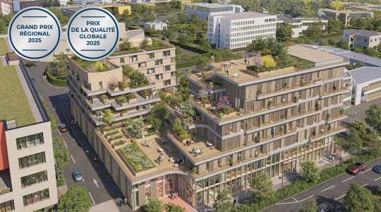 FUTUR SIÈGE SOCIAL | Le Groupe LAUNAY récompensé à deux reprises lors de la soirée des Pyramides d’argent 2025