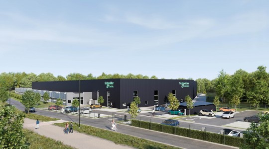 Le Groupe LAUNAY réalise l'extension du site industriel de Schneider Electric de Chartres-de-Bretagne : un projet d'envergure !