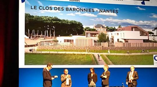 Le Clos des Baronnies remporte le Prix GRDF du Grand Public aux Pyramides d'Argent 2017 !