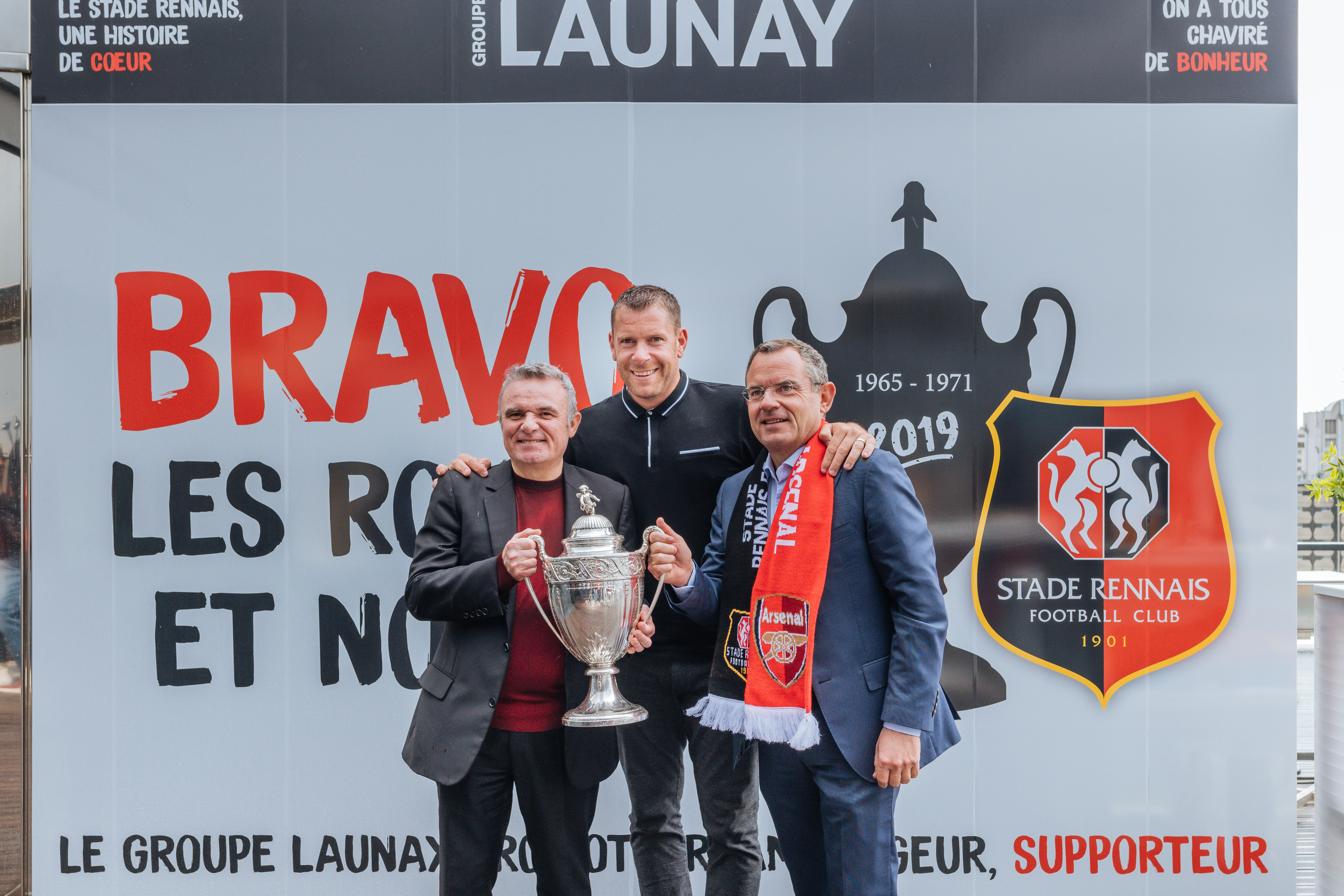 Le Groupe Launay reçoit la présentation de la Coupe de ...