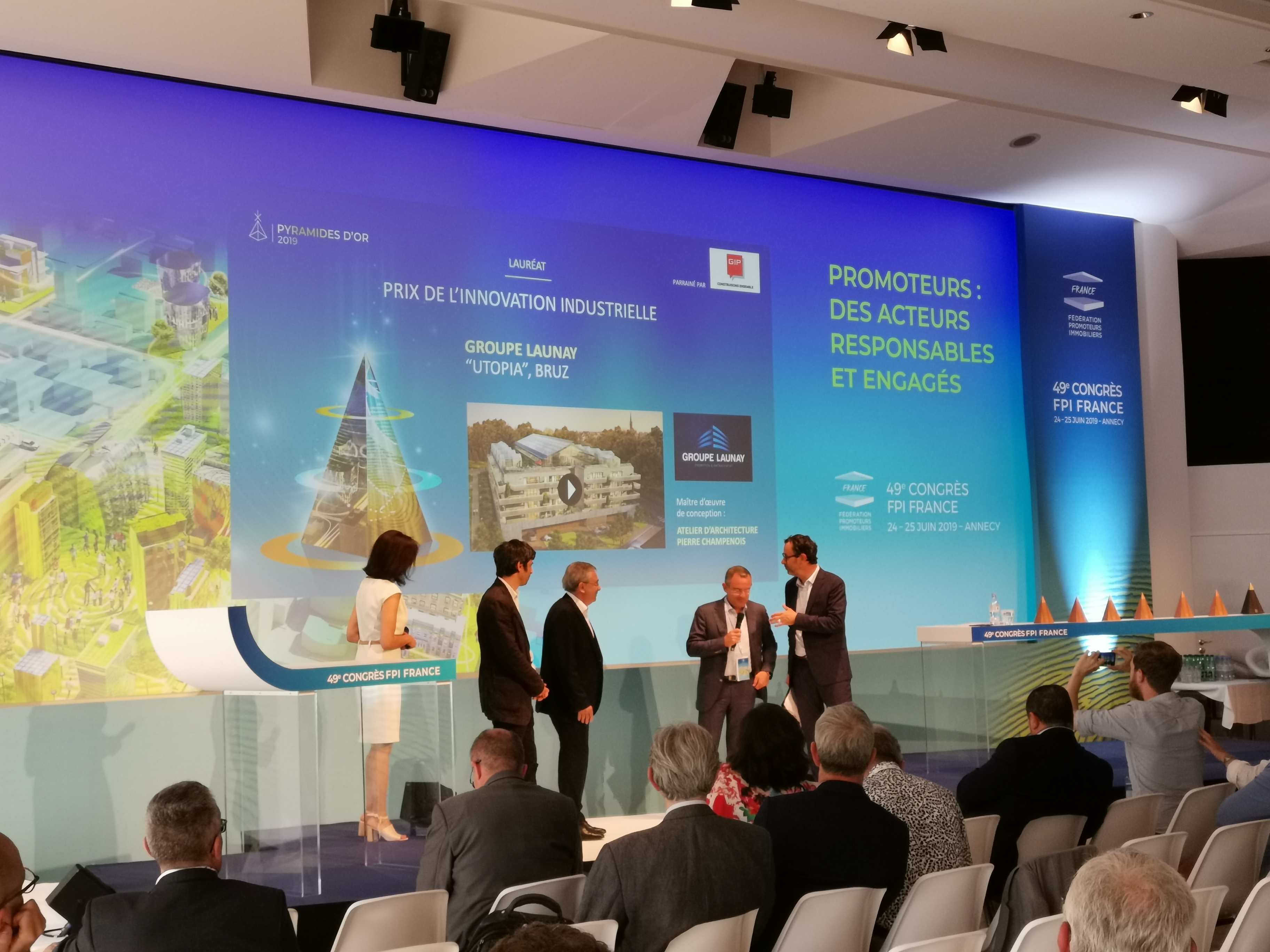 PYRAMIDES D'OR 2019 : Le Groupe Launay remporte le prix de l'Innovation |  Groupe Launay