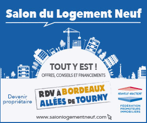 Le Groupe Launay au Salon du Logement Neuf, Allées de Tourny à Bordeaux du 23 au 25 septembre 2022 - Stand n°4